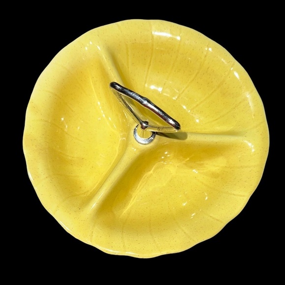 LANE & CO. DIVIDED CANDY DISH - Picture 2 of 3